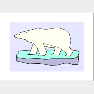 Polar Bear Climate Change Posters and Art